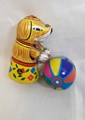 Tin Toys - Dog with ball China MS 272