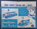 Tin Toys - Sonicon bus, Modern Toys Japan 1959