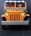 Tin Toys - travelling Jeep China