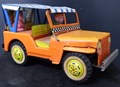 Tin Toys - travelling Jeep China