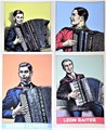 Robert Crumb  - Les As du Musette, Portfolio, Eerste druk (2007) (Les Freres Lumineux)
