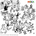 MoCA 5 - Beestenboel, Hardcover+prent (MoCA)