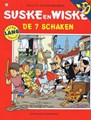 Suske en Wiske 245 - De 7 schaken, SC+bijlage, Eerste druk (1995), Vierkleurenreeks - Softcover (Standaard Uitgeverij)