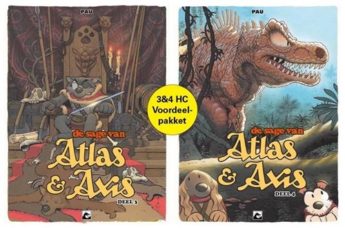 Atlas & Axis (Animal Kingdom) 3-4 - Atlas & Axis - Voordeelpakket