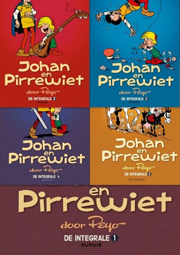 Johan en Pirrewiet - Integraal  - Complete integrale reeks