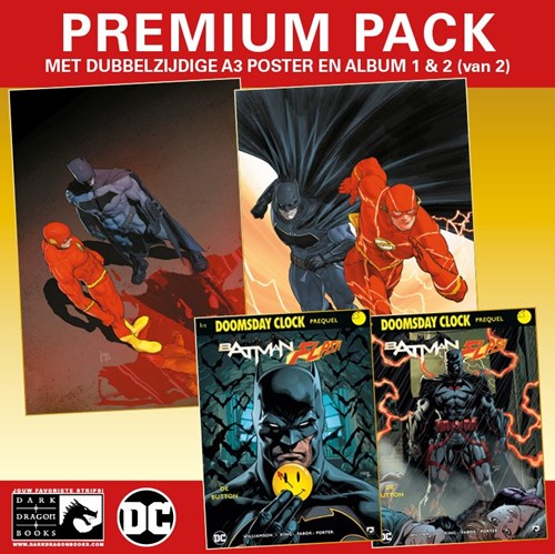 Batman/Flash  - The Button 1-2 - Premium pack