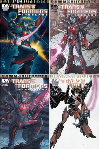 Transformers - One-Shots & Mini-Series  - Dawn of the Autobots - Windblade