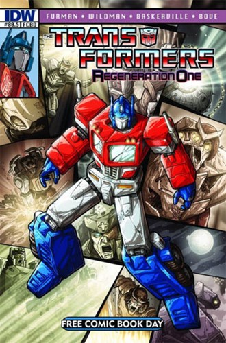 Transformers - One-Shots & Mini-Series  - Regeneration One - Free Comic Book Day 2012