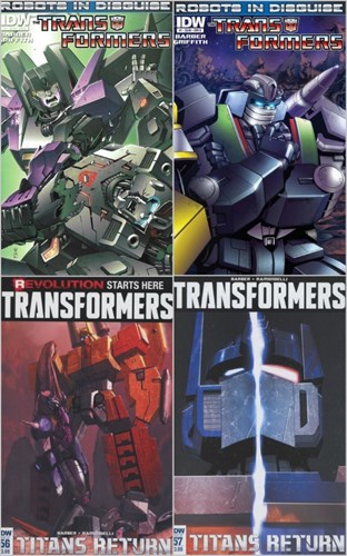 Transformers - Robots in Disguise 1-57 - Robots in Disguise - Incomplete series (Missing issues 40, 41 & 42)