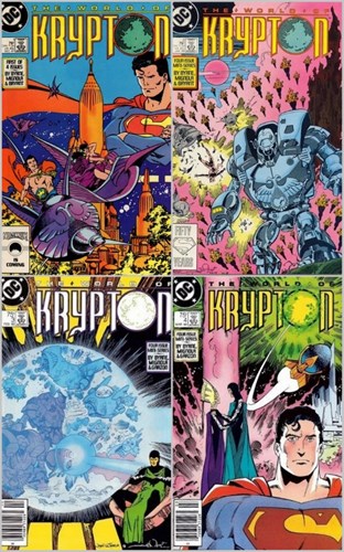 Superman - One-Shots (DC) 1-4 - The World of Krypton (1987-1988) - Complete mini-series