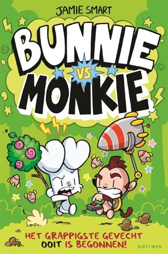 Bunnie vs Monkie 1 - Het grappigste gevecht ooit is begonnen