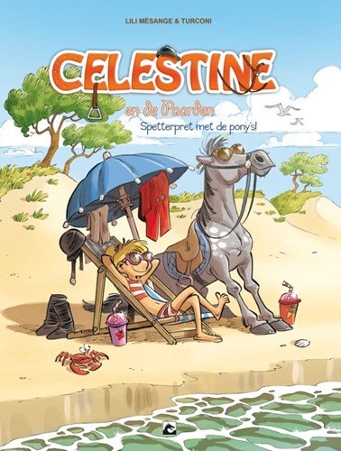 Celestine en de paarden 13 - Spetterpret met de pony's
