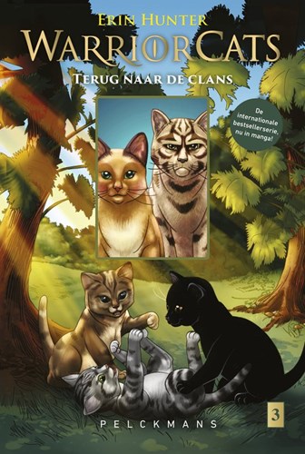 Warrior Cats - Tijgerster en Sascha (Manga) 3 - Terug naar de Clans