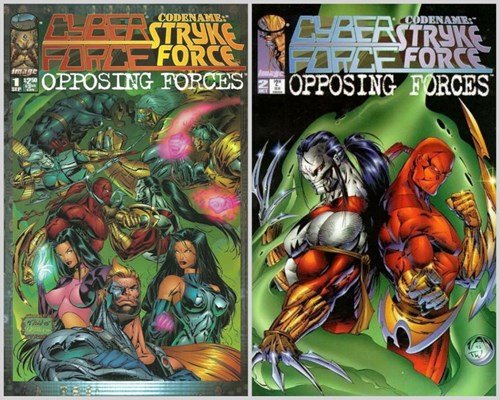 Cyberforce/Codename: Strykeforce 1+2 - Opposing Forces - Complete