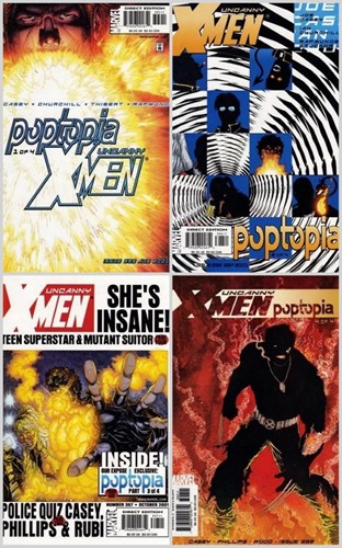 Uncanny X-Men (1981-2011) 395-398 - Poptopia - Complete