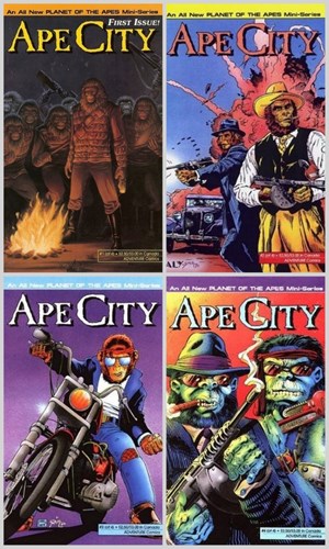 Planet of the Apes 1-4 - Ape City - Complete mini-series