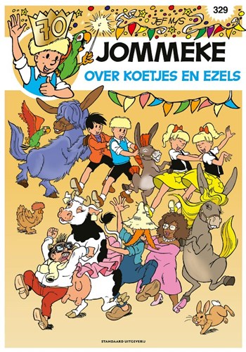 Jommeke 329 - Over koetjes en ezels