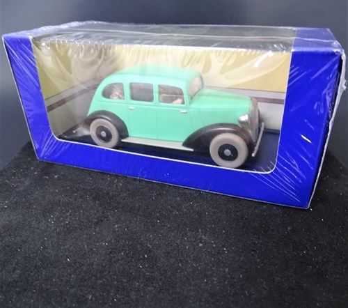 Kuifje modelauto - De auto van de gangsters