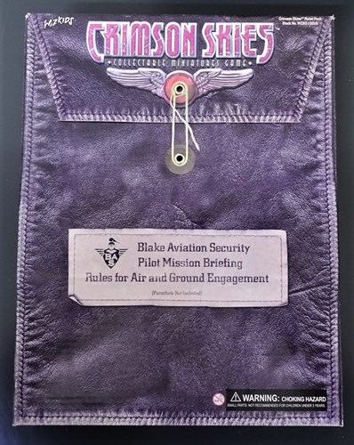 Crimson Skies - Rules Pack Starter Set - Collectable Miniatures Game 