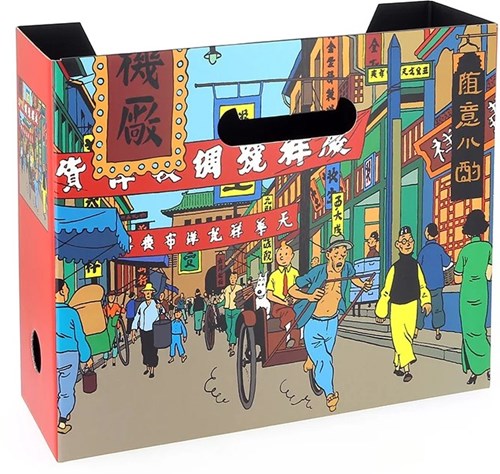 Kuifje - Dossier Box - Shanghai Street