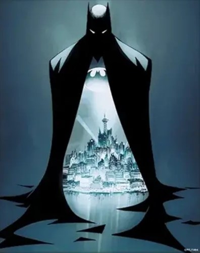 Batman Gotham Protector Framed 3D Effect Poster