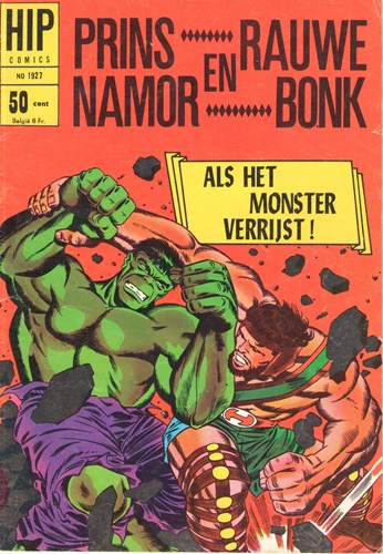 Hip Comics/Hip Classics 27 / Prins Namor en Rauwe Bonk  - Als het monster verrijst!, Softcover, Eerste druk (1967) (Classics Nederland)