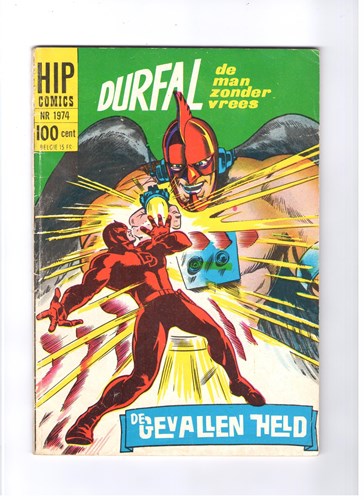 Hip Comics/Hip Classics 74 / Durfal  - De gevallen held, Softcover, Eerste druk (1968) (Classics Nederland)