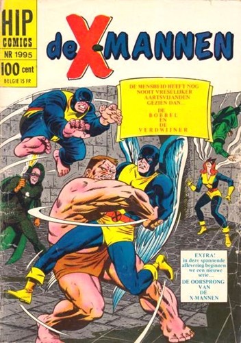 Hip Comics/Hip Classics 95 / X-Mannen  - De Bobbel en de Verdwijner, Softcover, Eerste druk (1969) (Classics Nederland)