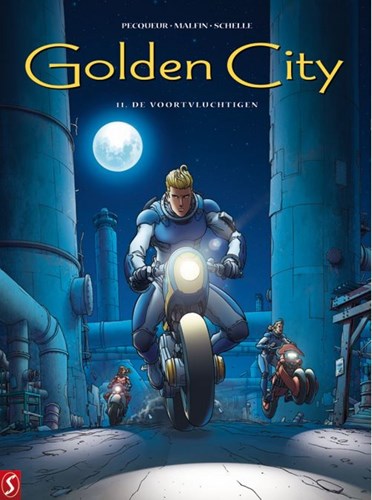 Golden City 11 - De voortvluchtigen, Hardcover (Silvester Strips)