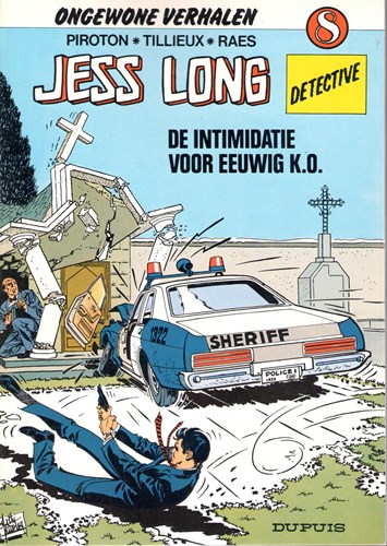 Jess Long 8 - De intimidatie voor eeuwig k.o., Softcover, Eerste druk (1983) (Dupuis)