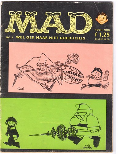 Mad 3 - Wel gek, maar niet goedheilig, Softcover (Classics Nederland)