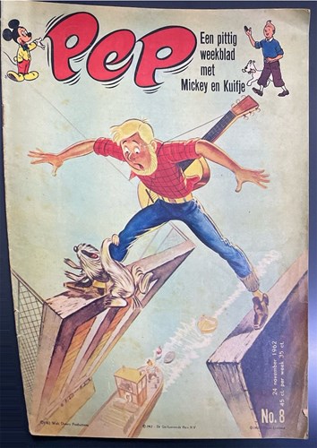 Pep - Jaargang 1962 8 - 1962 - No. 8, Softcover, Eerste druk (1962) (De Geïllustreerde Pers)