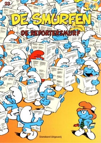 Smurfen, de 23 - De reportersmurf, Softcover (Standaard Uitgeverij)