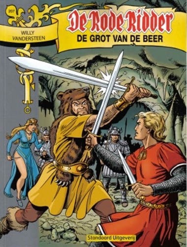 Rode Ridder, de 207 - De grot van de beer, Softcover, Eerste druk (2005), Rode Ridder, de - Gekleurde reeks (Standaard Uitgeverij)