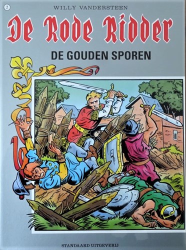 Rode Ridder, de 2 - De gouden sporen, Softcover, Rode Ridder, de - Gekleurde reeks (Standaard Uitgeverij)