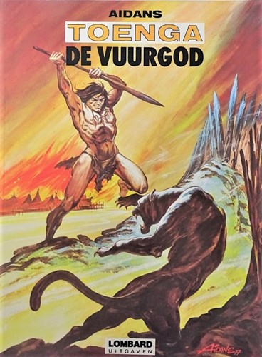 Toenga 7 - De vuurgod, Softcover (Lombard)