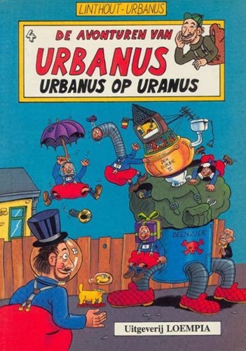 Urbanus 4 - Urbanus op Uranus, Softcover (Loempia)