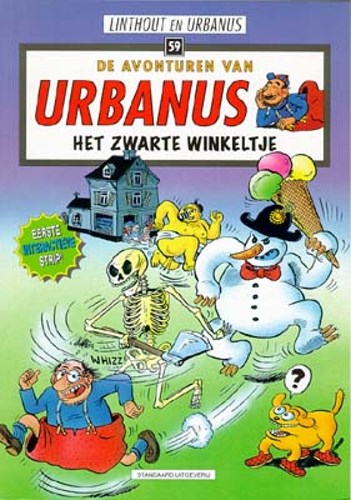 Urbanus 59 - Het zwarte winkeltje, Softcover, Urbanus - Gekleurd reeks (Standaard Uitgeverij)