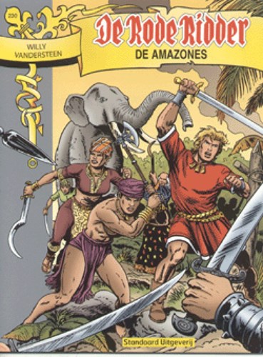 Rode Ridder, de 230 - De Amazones, Softcover, Rode Ridder, de - Gekleurde reeks (Standaard Uitgeverij)
