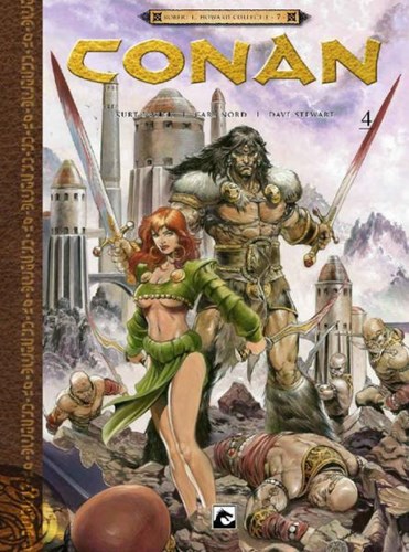 Conan - Robert E. Howard Collectie 4 - De God in de schaal, Hardcover (Dark Dragon Books)