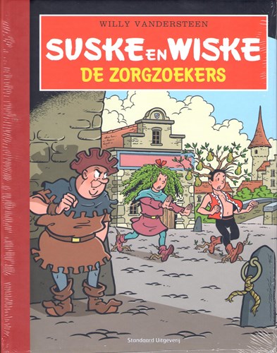 Suske en Wiske - Gelegenheidsuitgave  - De zorgzoekers, Hc+linnen rug, Vierkleurenreeks - Luxe (Standaard Uitgeverij)