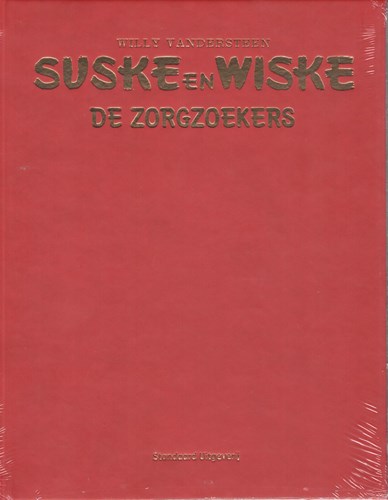 Suske en Wiske - Gelegenheidsuitgave  - De zorgzoekers, Luxe/Velours, Vierkleurenreeks - Luxe velours (Standaard Uitgeverij)