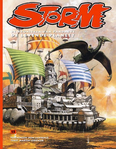 Storm 15 - De levende planeet, Softcover, Kronieken van Pandarve, de - Sc (Don Lawrence Collection)