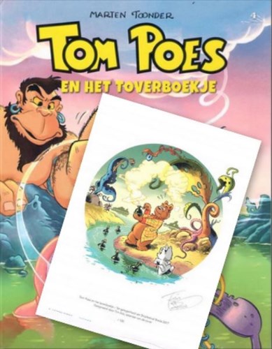 Tom Poes (Uitgeverij Cliché) 4 - Tom Poes en het Toverboekje, Softcover+Prent, Tom Poes (Uitgeverij Cliché) - SC+Prent (Cliché)