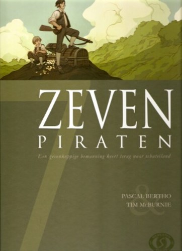 Zeven 3 - Zeven piraten, Hardcover (Silvester Strips)