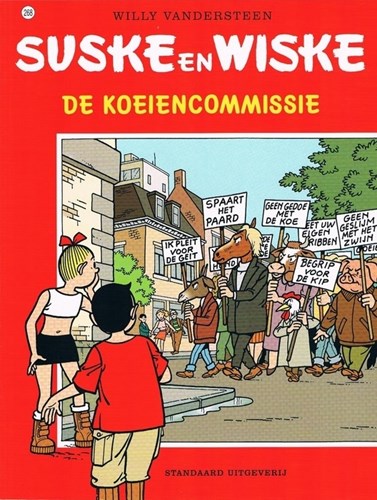 Suske en Wiske 268 - De koeiencommissie, Softcover, Vierkleurenreeks - Softcover (Standaard Uitgeverij)