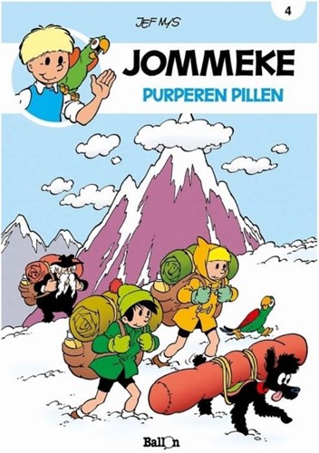 Jommeke 4 - Purperen pillen, Softcover, Jommeke - Relook (Ballon)