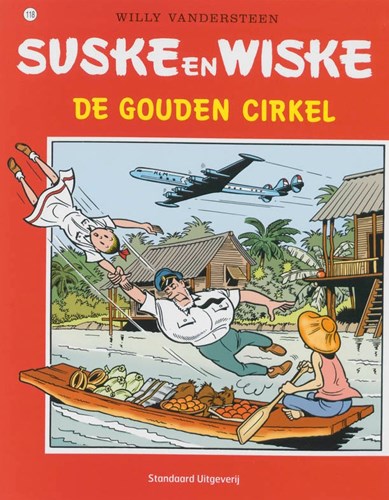 Suske en Wiske 118 - De gouden cirkel, Softcover, Vierkleurenreeks - Softcover (Standaard Uitgeverij)