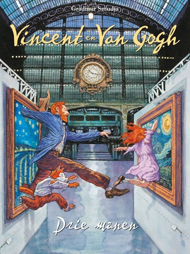 Vincent van Gogh  - Drie manen, Hardcover (Silvester Strips)