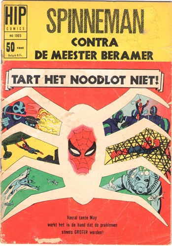 Hip Comics/Hip Classics 5 / Spinneman 3 - Tart het noodlot niet!, Softcover, Eerste druk (1966) (Classics Nederland)